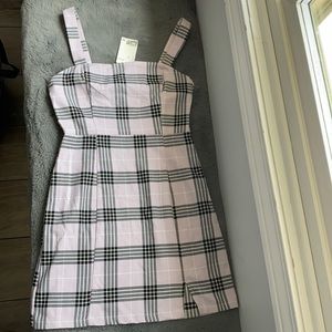 plaid dress